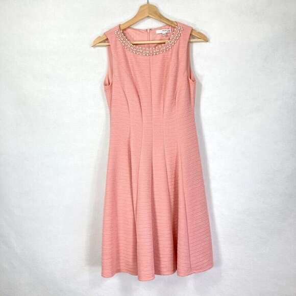 Studio One Sleeveless A-line Dress Danice Romantic Barbie Feminine Wedding 4 - Picture 1 of 6
